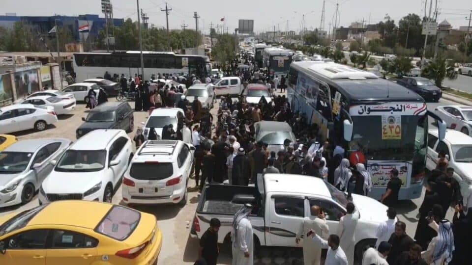 صورة من مقال: أكثر من 2000 حاج من ذي قار يصلون مكة بسلام… تفويج ناجح بريًا وجويًا